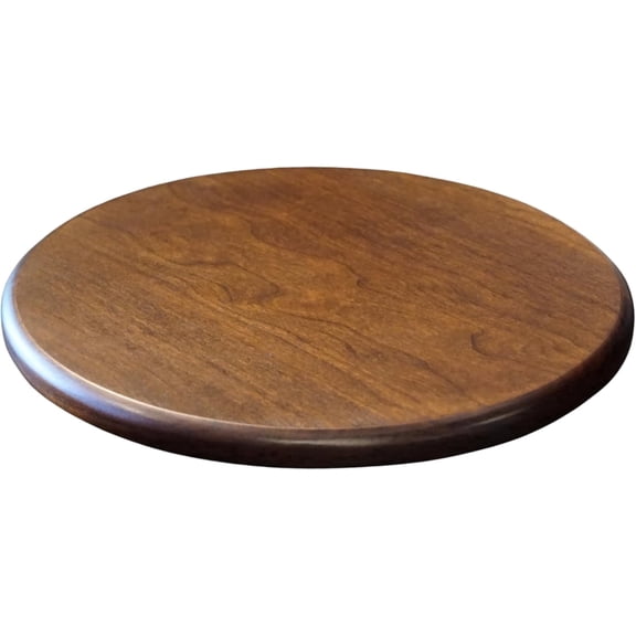 DutchCrafters Solid Wood Lazy Susan Turntable, Rotating Spice Organizer for Kitchen Counter, Dining Table - Amish American Made in USA
