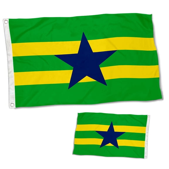 Dutern Double Sided Firefly Independents Flag Banner 3 Ply with Brass Grommets 12x18 Inch