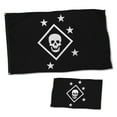 thumbnail image 1 of Dutern Double Sided Marine Raider Flag Military Banner 3 Ply with Brass Grommets 3x5 Feet, 1 of 4
