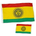 thumbnail image 1 of Dutern Double Sided The official tribal of the Jatibonicu Taino Tribal Nation of Borikï¿½n Puerto Rico Flag Banner 3 Ply with Brass Grommets 3x5 Feet, 1 of 4