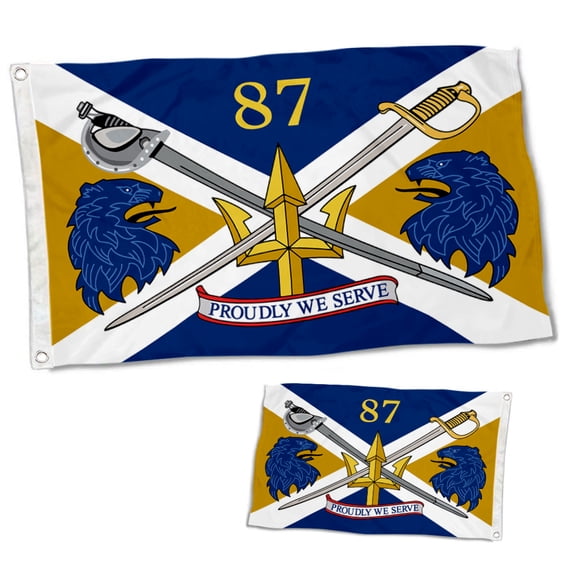 Dutern Double Sided USS Mason DDG - 87 Battle Flag Banner 3 Ply with Brass Grommets 2x3 Feet