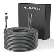 Dutevolns Starlink Cable, High-Speed Star Link Gen 3 50FT, Satellite Network & Ethernet Replacement Cord, Weatherproof LAN Internet Routing Wire for Gen 3 Router