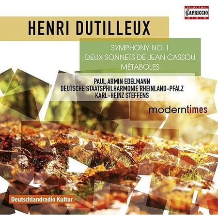 Dutilleux / German State Philharmonic Rheinland - Symphony No. 1 - Deux Sonnets de Jean Cassou - Music & Performance - CD
