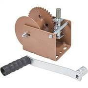 Dutton-Lainson Company WG2000HEX Worm Gear Winch with Hex Drive - 2000 lb. Load Capacity