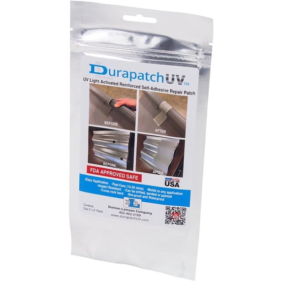 Dutton Lainson Corp 56712 Multi-Purpose Repair Patch, 3" x 6"