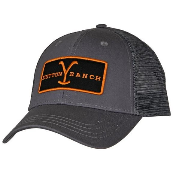 Dutton Ranch Emblem Patch Adjustable Trucker Hat