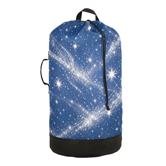 Duty Drawstring Laundry Backpack with Adjustable Straps Portable Dirty ...