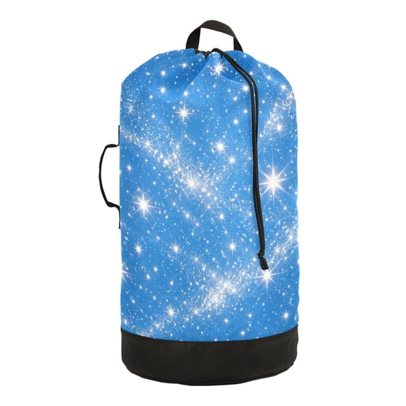 Duty Drawstring Laundry Backpack with Adjustable Straps Portable Dirty ...