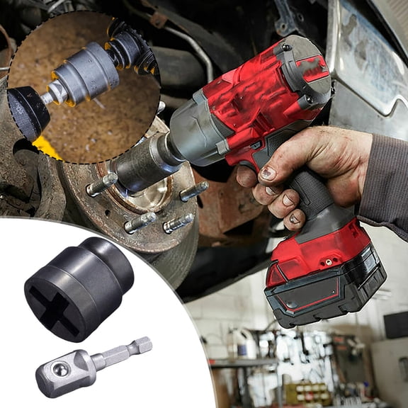 Duty Socket Wrench Set for Tire Removal - Universal Car & Home Tool Kit - Durable Steel Construction - Portable Auto Repair Accessories - Mechanic Essentials - Change Emergency Roadside Assistance