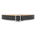 thumbnail image 1 of Dutyman DTY-1621-46-9031 1.75 in. Basket Weave Leather Garrison Belt with Nickel Buckle, 1 of 1