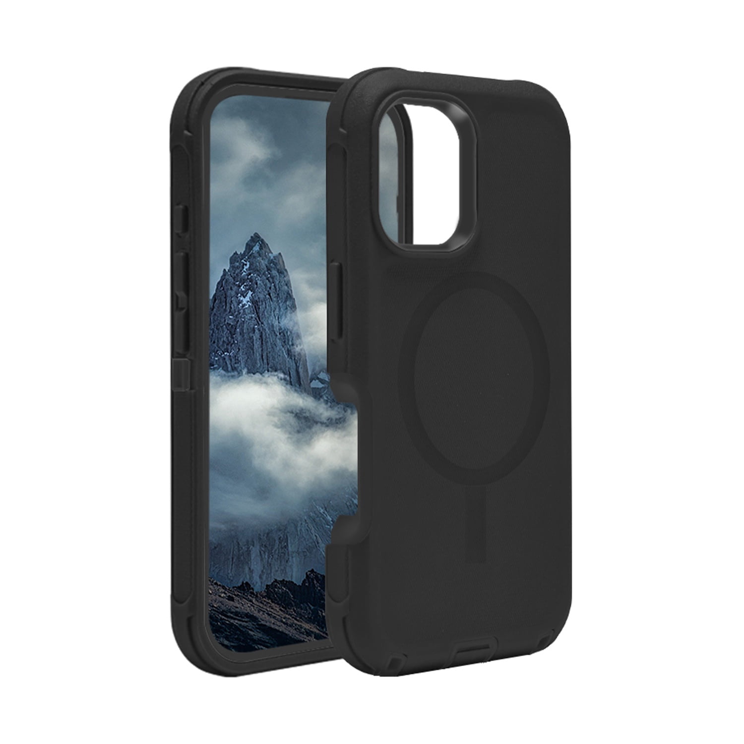 Duual Pro MagSafe Protective Case for iPhone 17 Pro - Black