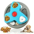 thumbnail image 1 of Duuclume Interactive Puzzle Toy Game for Dogs, Boredom Buster with Slow Feeder,Dog Food Treat Toys, Grey Blue, 1 of 6