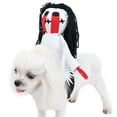 thumbnail image 1 of Duuclume Pet Halloween Costumes Funny Knight Sadako Dog Transformation Clothes M, 1 of 6