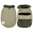 thumbnail image 1 of Duuclume Puffer Dog Jacket, Thick Apparelf Fleece Dog Coat for Cold Weather (Green/L), 1 of 6