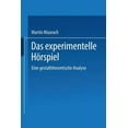thumbnail image 1 of Duv Sprachwissenschaft Das Experimentelle HÃ¶rspiel: Eine Gestalttheoretische Analyse, (Paperback), 1 of 1