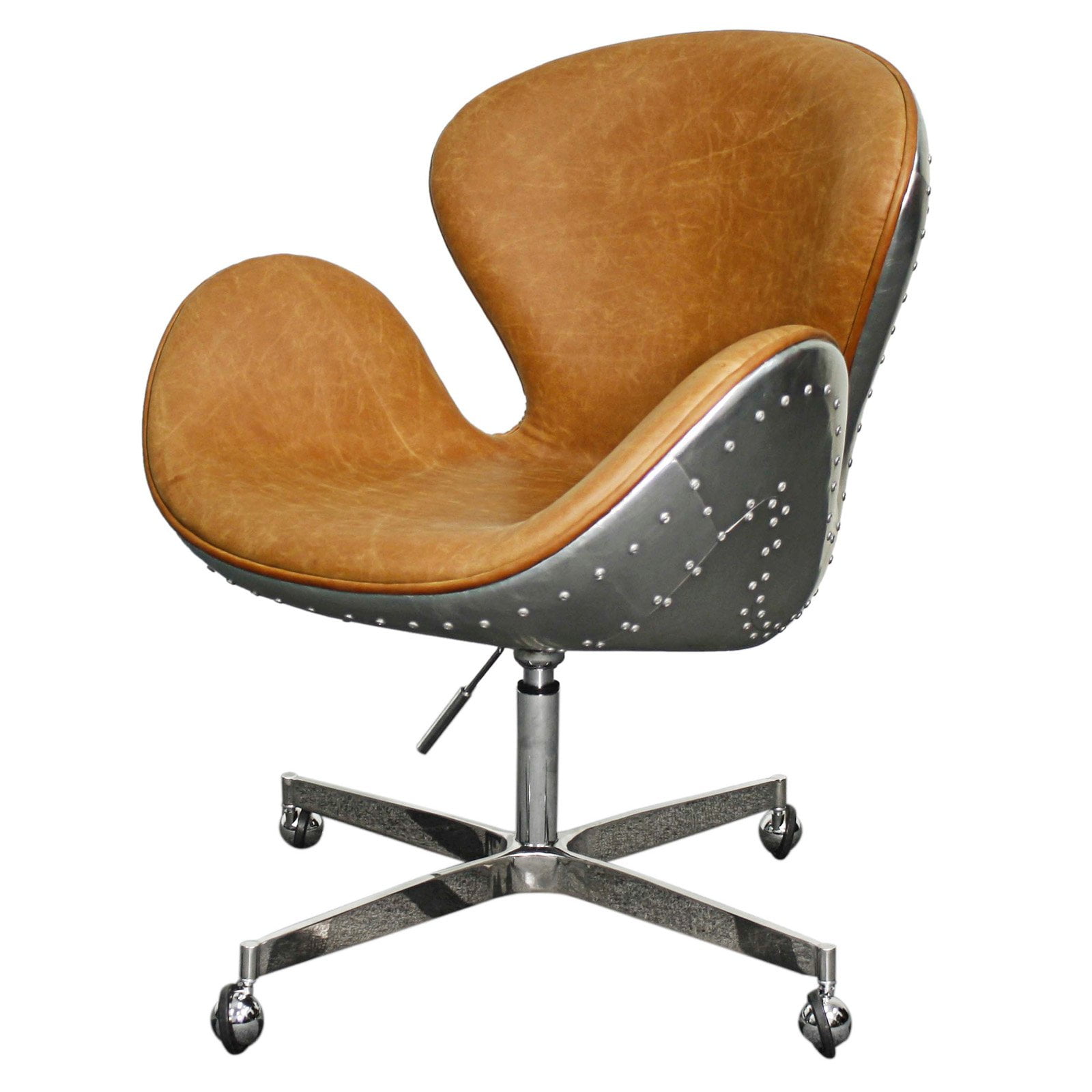Modern rustic office chair sale