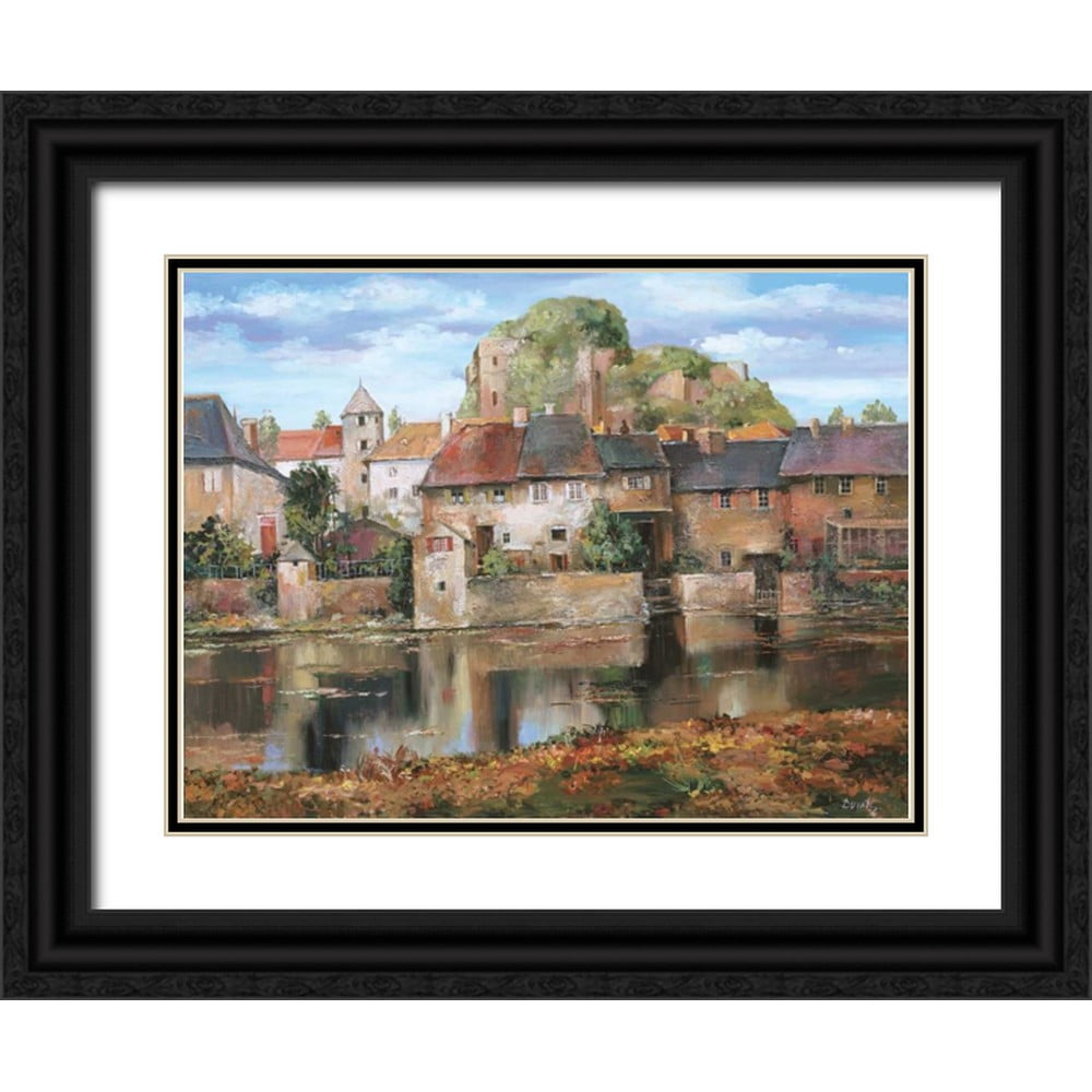 Duvall, Roger 14x12 Black Ornate Wood Framed with Double Matting