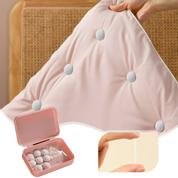 Duvet Clips Fasteners Set of 8, Non-Slip Duvet Cover Holding Clips Keeps Comforter from Shifting in Bed