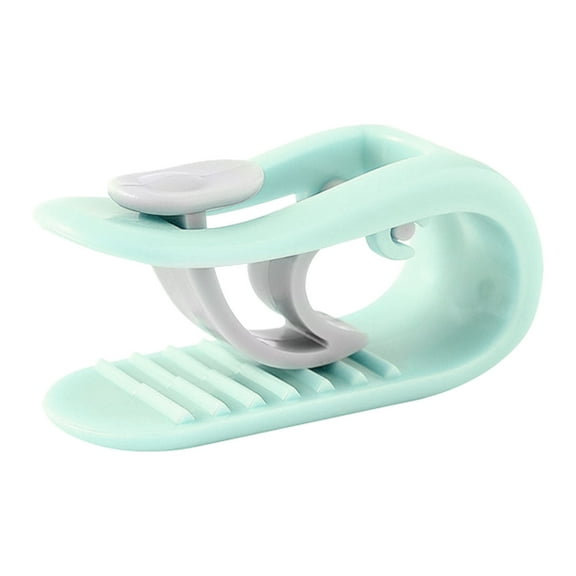 Duvet Cover Clips, Secure No-Shift Comforter Grippers, Quick-Lock Plastic Buckles for All Duvets Safe Non-Damaging, Green