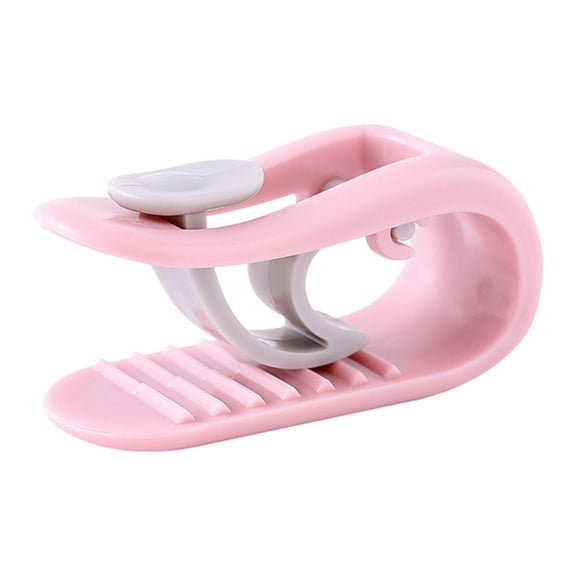 Duvet Cover Clips, Secure No-Shift Comforter Grippers, Quick-Lock Plastic Buckles for All Duvets Safe Non-Damaging, Pink