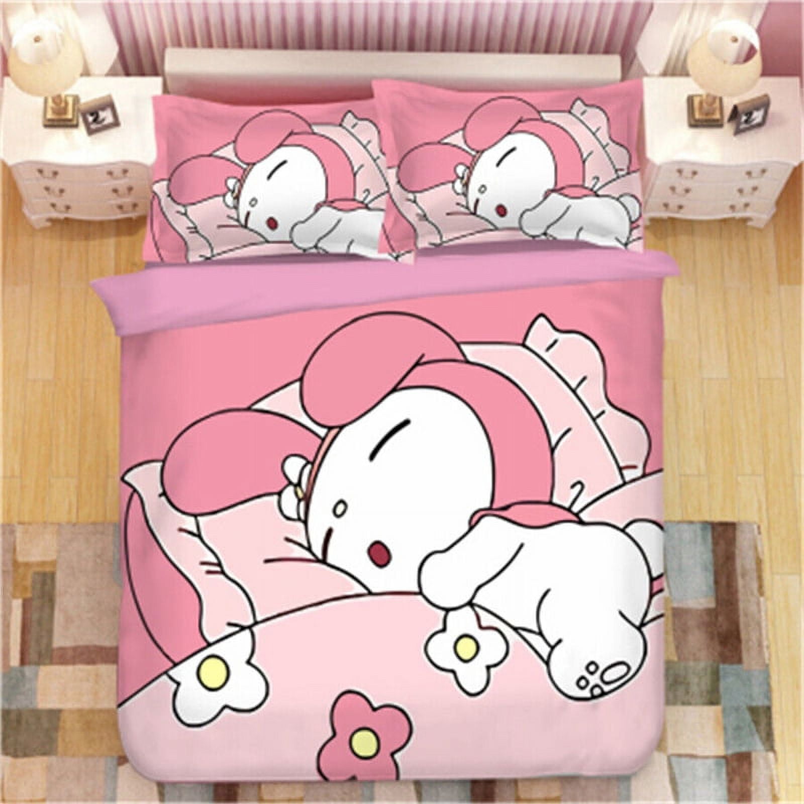 Duvet Cover My Melody Kuromi Cinnamoroll Printed Quilt Cover Without Duvet Cover My Melody Kuromi Cinnamoroll Printed Quilt Cover Without