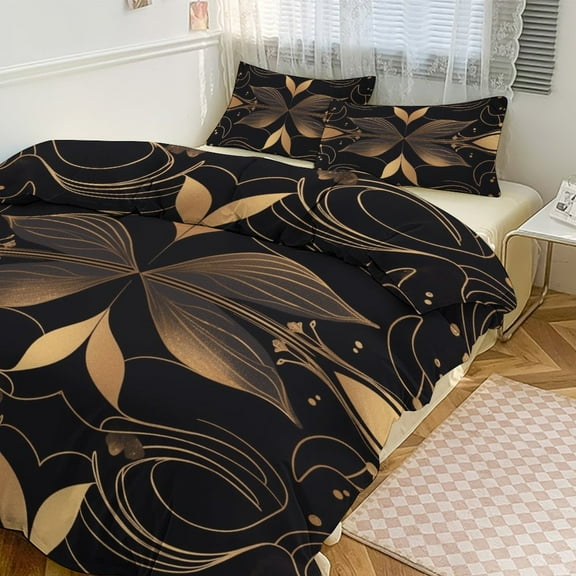 Duvet Cover Queen Size Colorful Floral Bohemia 3 Pcs Duvet Cover Set Bedding Sets Queen Soft Breathable