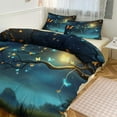 Duvet Cover Queen Size Landscape Butterfly 3 Pcs Duvet Cover Set