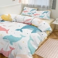 thumbnail image 1 of Duvet Cover Queen Size Marine Animals Such As Whales 3 Pcs Duvet Cover Set Bedding Sets Queen Soft Breathable, 1 of 6