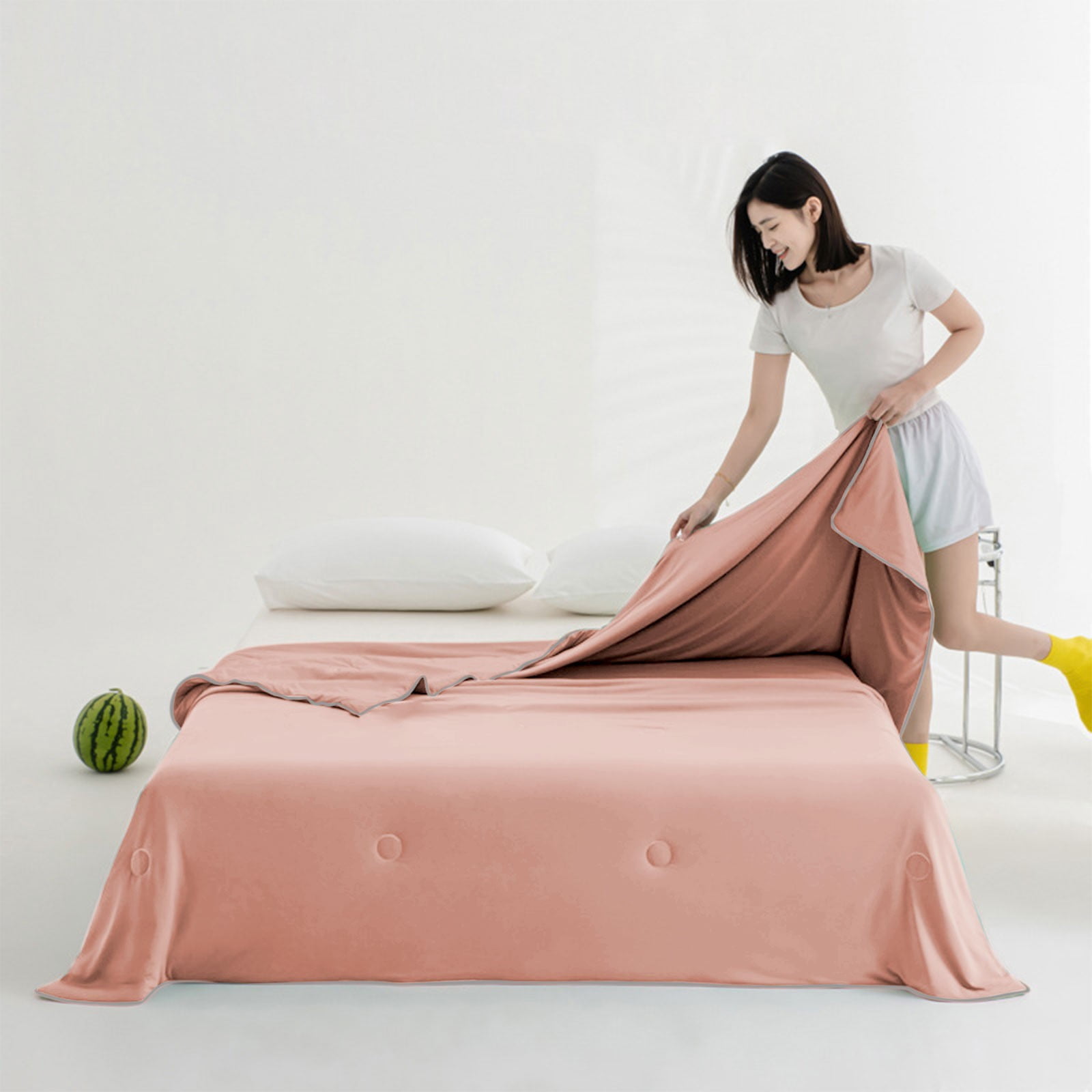 Duvet Cover Set 100% Extra Long Staple Cotton 600 Thread Count Silky Sateen Smooth Luxury Soft Breathable Durable Hotel Quality Bedding, ( Queen 78.74"x59.06")