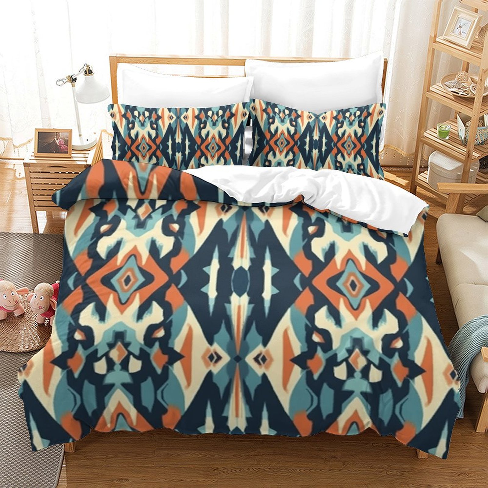 Duvet Cover Set Bohemian Style Home Bedclothes Adult Highend Bedspreads ...