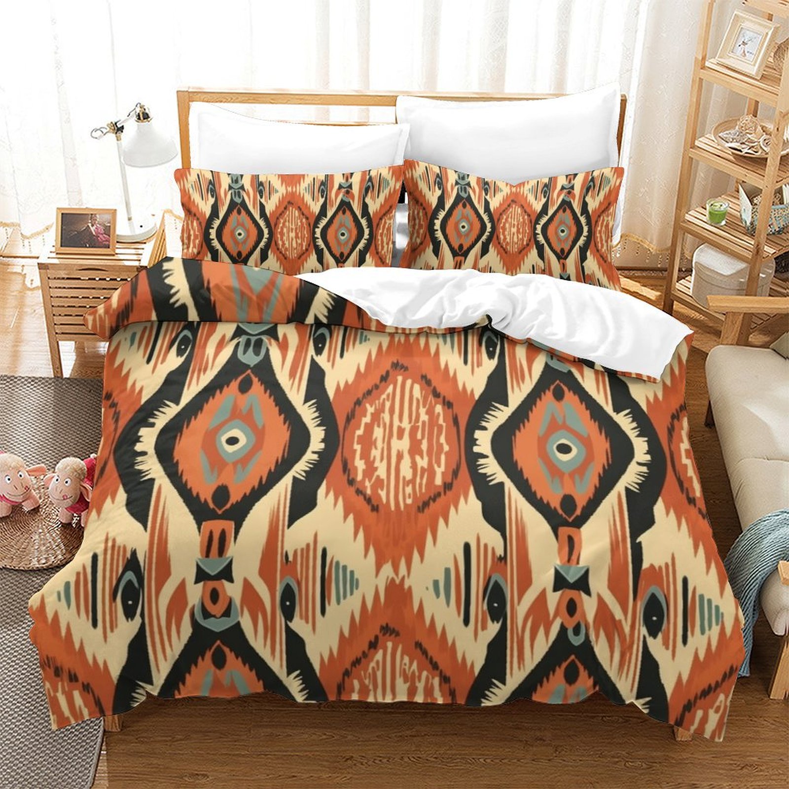 Duvet Cover Set Bohemian Style Home Bedclothes Adult Highend Bedspreads ...
