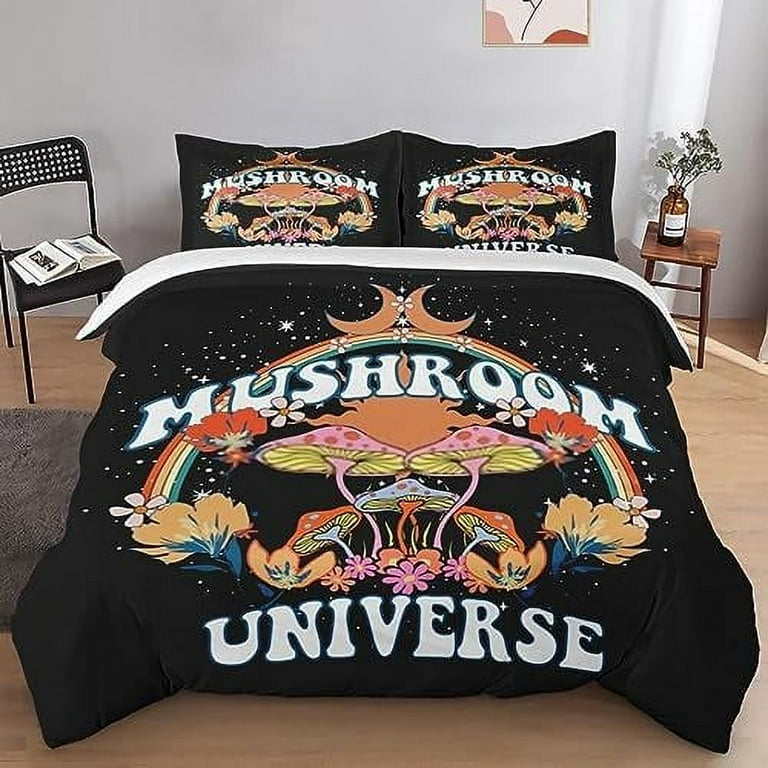 Duvet Cover Set Contemporary Cream Space Mountain Bedding Set for Kids and Adults Bedroom Decor Tropical Desert Palm Quilt Cover Set Size Comforter Cover with Pillow Shams Walmart