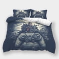 thumbnail image 1 of Duvet Cover Set Game Controller Printed Quilt Cover Pillowcase Teenager Hot Sale Bedroom Decor,California King (98"x104"), 1 of 5