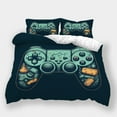 thumbnail image 1 of Duvet Cover Set Game Handle Printed Bedspreads Children Highend Bedroom Decor Bedding Set,California King (98"x104"), 1 of 5