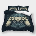 thumbnail image 1 of Duvet Cover Set Game Handle Printed Bedspreads Teenager High Qaulity Comforter Cover Pillowcase,California King (98"x104"), 1 of 5