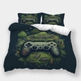 thumbnail image 1 of Duvet Cover Set Gamepad Landscape Printed Bedspreads Teen Adult Fashion Design Bedding Set,Full (80"x90"), 1 of 5