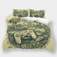 thumbnail image 1 of Duvet Cover Set Gamepad Landscape Printed Bedspreads Teen Adult Fashion Design Bedding Set,Full (80"x90"), 1 of 5