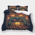 thumbnail image 1 of Duvet Cover Set Gamepad Printed Bedspreads Children Gamer Bedroom Decor Home Bedclothes,California King (98"x104"), 1 of 5