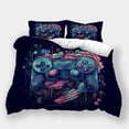 thumbnail image 1 of Duvet Cover Set Gamepad Printed Bedspreads Teen Adult High Quality Bedroom Decor for All Season,Full (80"x90"), 1 of 5