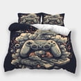 thumbnail image 1 of Duvet Cover Set Gamer Handle Printed Bedspreads Children Fashion Bedding Set Bedroom Decor,Full (80"x90"), 1 of 5