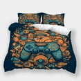 thumbnail image 1 of Duvet Cover Set Gamer Handle Printed Bedspreads Kids Adult Newly Design Bedroom Decor,King (90"x104"), 1 of 5