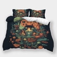 thumbnail image 1 of Duvet Cover Set Home Textiles Game Handle Printed Bedspreads Kids High Quality Bedding Suit,Twin (68"x86"), 1 of 5