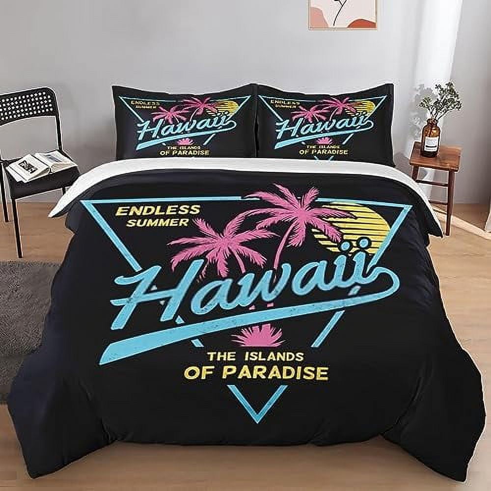 Duvet Cover Set Mid Century Vintage Atomic Bedding Set for Kids and Adults Bedroom Decor Retro