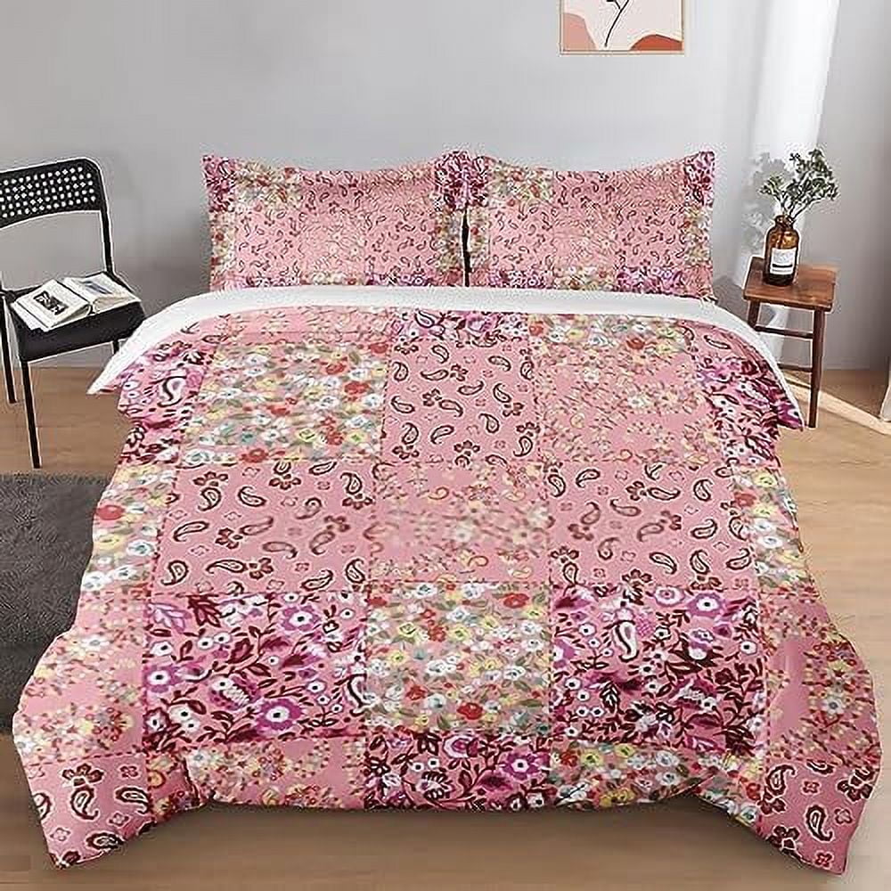 Duvet Cover Set Mid Century Vintage Atomic Bedding Set for Kids and Adults Bedroom Decor Retro