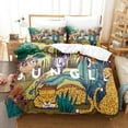 thumbnail image 1 of Duvet Cover Sloth Bedding Set Pilowcase Double, 1 of 4