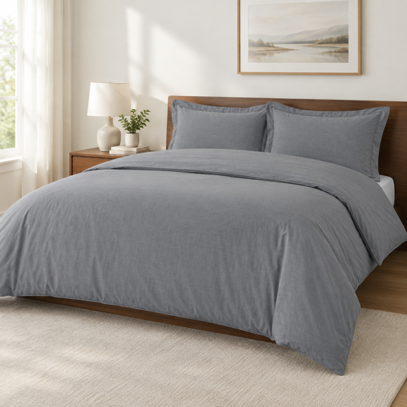 Duvet Coverton King Size Set
