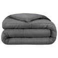 thumbnail image 1 of Duvet Insert Comforter - Full Size - Goose Down Alternative - Ultra-Soft - Premium 1800 Series - All Season Warmth - Bedding Comforter (Full, Grey), 1 of 9