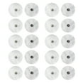 thumbnail image 1 of Duvet Snaps, Iron on Plastic Clips for Comforter Fasteners, Fits All Quilt Sheets,10 x Quilt Button,White, 1 of 6