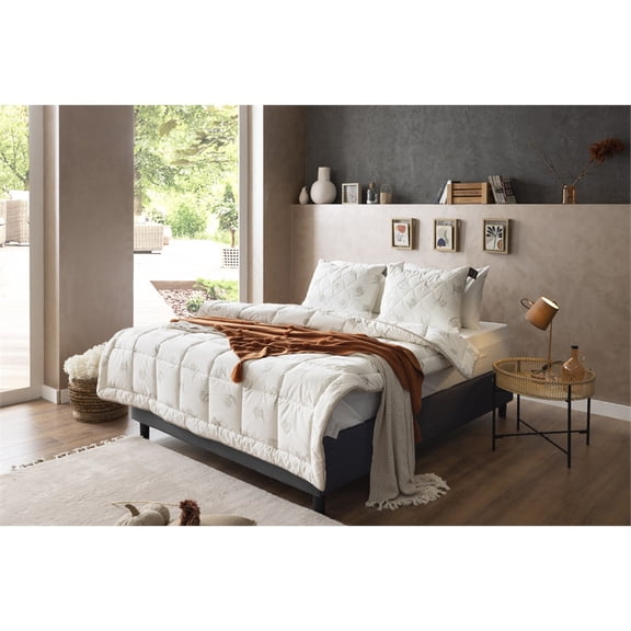 Duvetta 100 Wool Comforter with Cotton Fabric Cover New Zealand Wool King Size