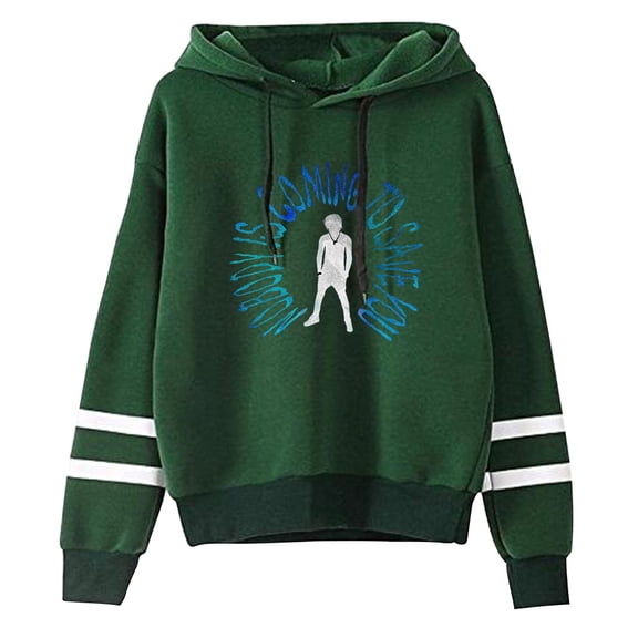 Duwap Kaine Merch Nobody Is Coming To Save You Pocketless Hoodie Unisex Fashion Casual Long Sleeve Sweatshirt